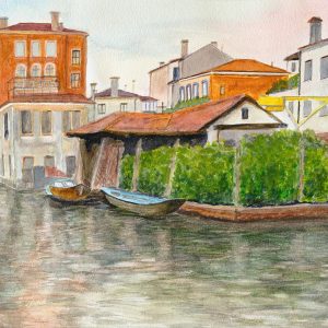 #34 - Backwater at Cannaregio, Venice - Gwyneth Macaulay