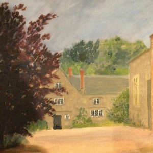 #64 – North facade of Northcourt Manor – Philippa Turner